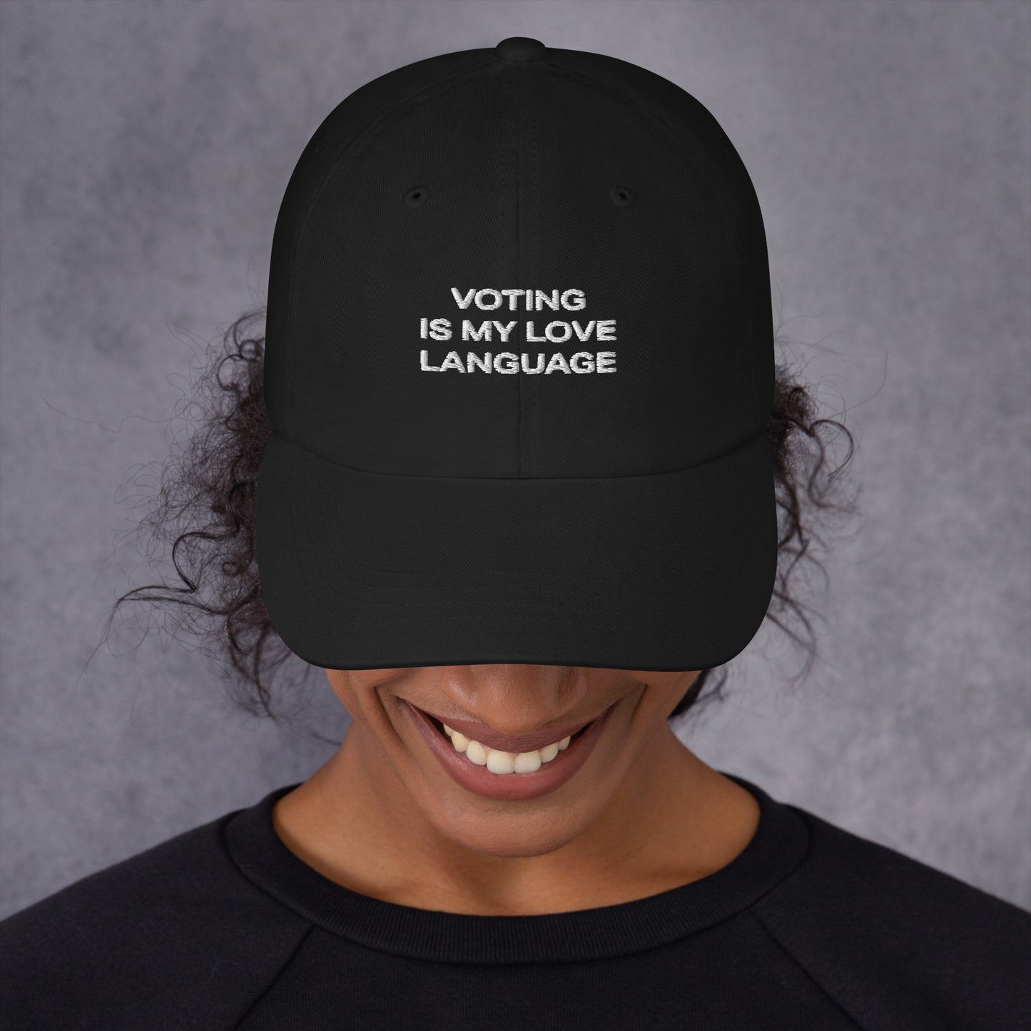 "Voting Is My Love Language" Ball Cap