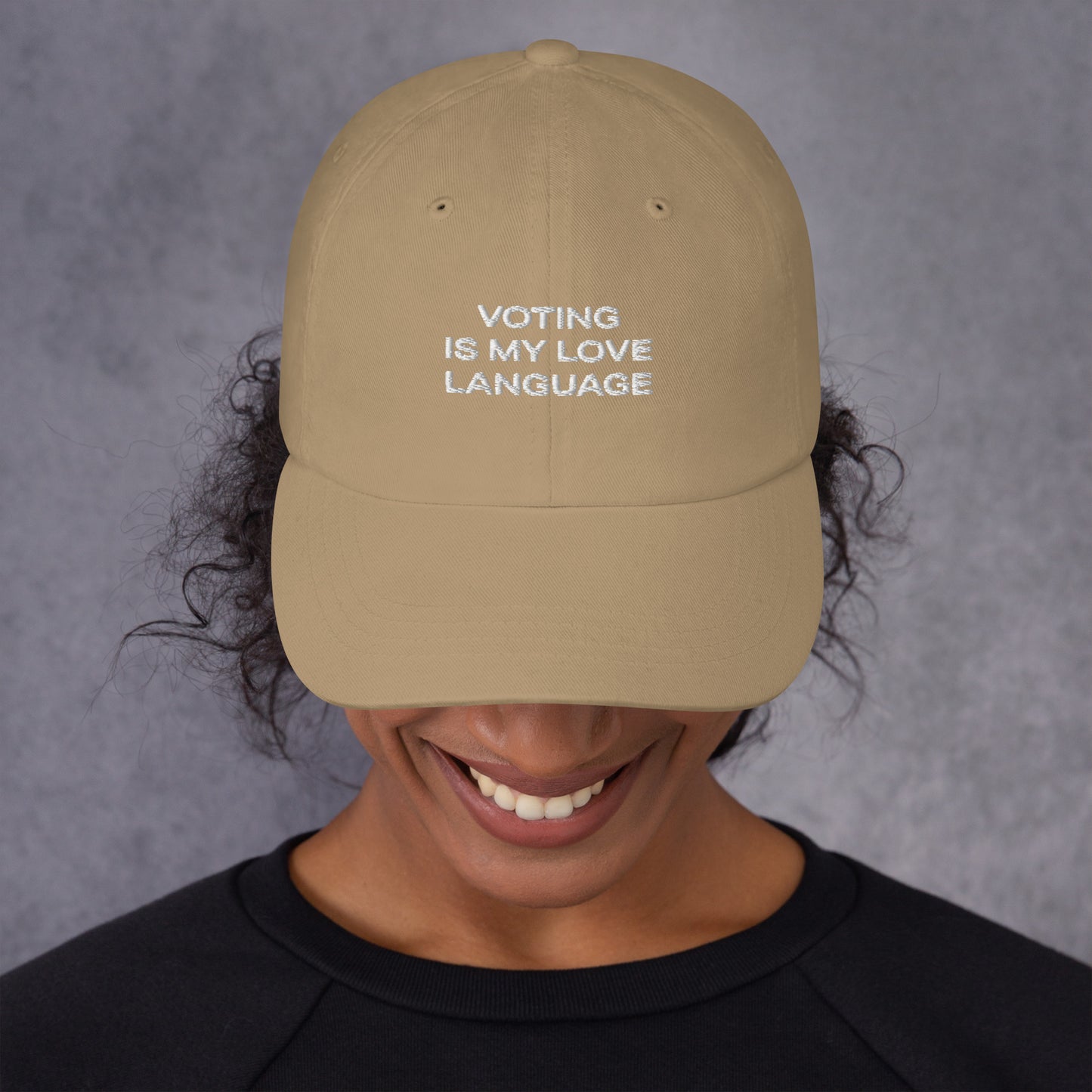 "Voting Is My Love Language" Ball Cap