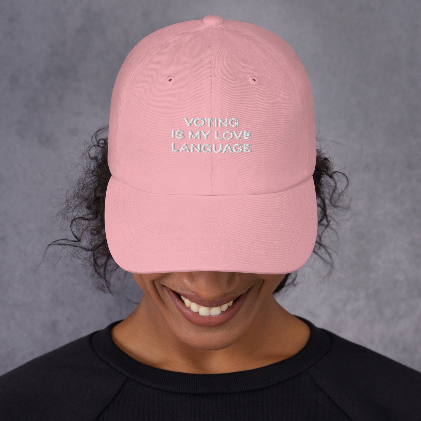 "Voting Is My Love Language" Ball Cap